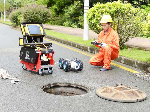 武定管道机器人检测